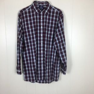 Stafford Travel Easy Care Broadcloth Dress Shirt